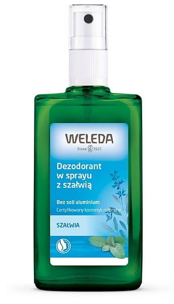 Dezodorant w sprayu z szałwią