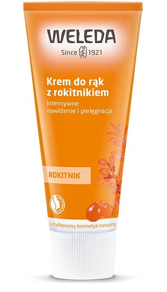 Krem do rąk z rokitnikiem