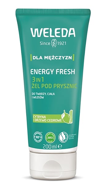 ENERGY FRESH 3 IN 1 ŻEL POD PRYSZNIC DLA MĘŻCZYZN