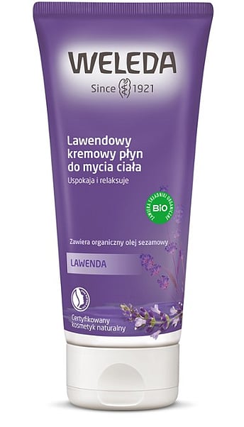 Lawendowy kremowy płyn do mycia ciała
