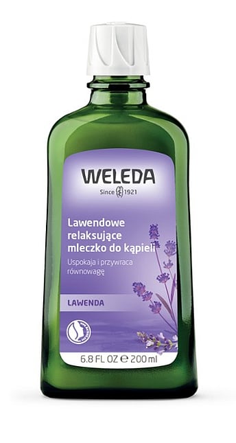 Lawendowe relaksujące mleczko do kąpieli