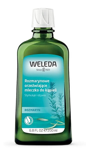 Rozmarynowe orzeźwiające mleczko do kąpieli