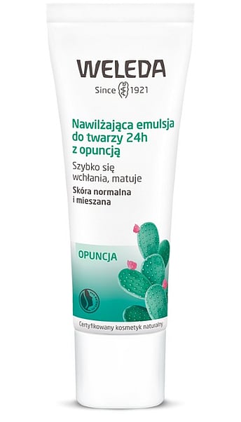 Nawilżająca emulsja do twarzy 24h z opuncją