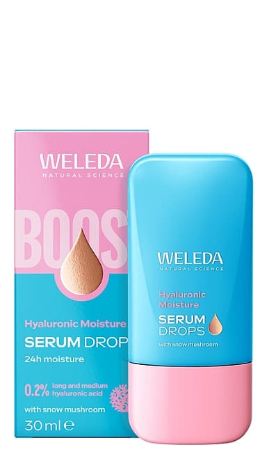 Nawilżające serum w kroplach z kwasem hialuronowym