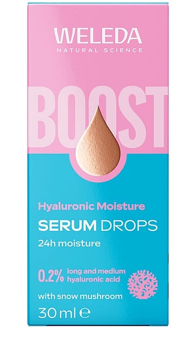 Nawilżające serum w kroplach z kwasem hialuronowym
