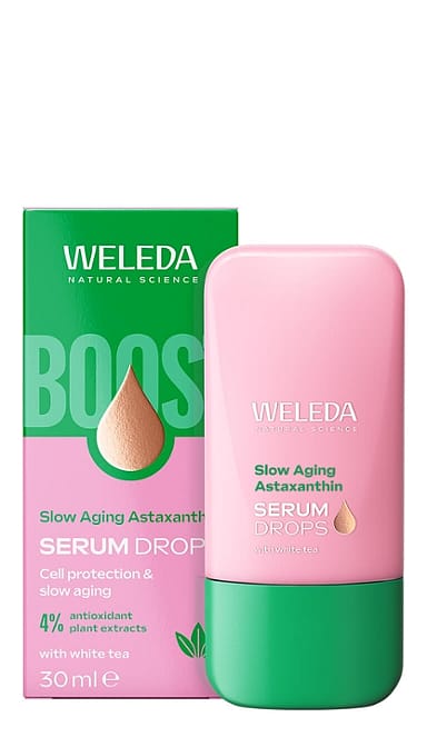 Przeciwstarzeniowe serum w kroplach z astaksantyną