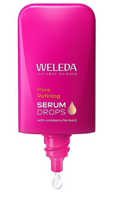 Serum w kroplach zmniejszające widoczność porów
