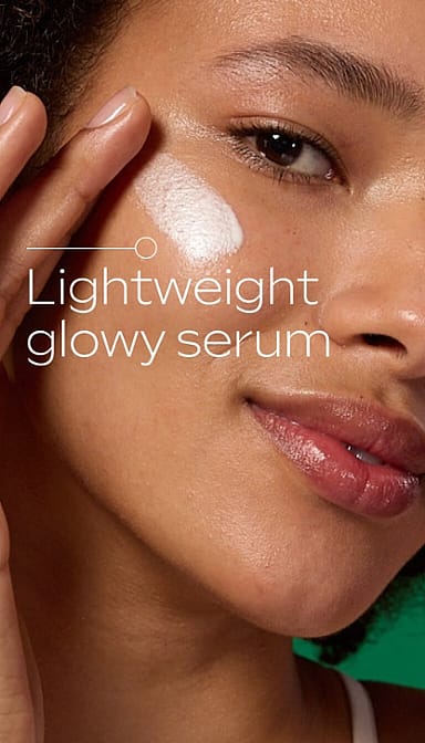 Lightweight glowy serum