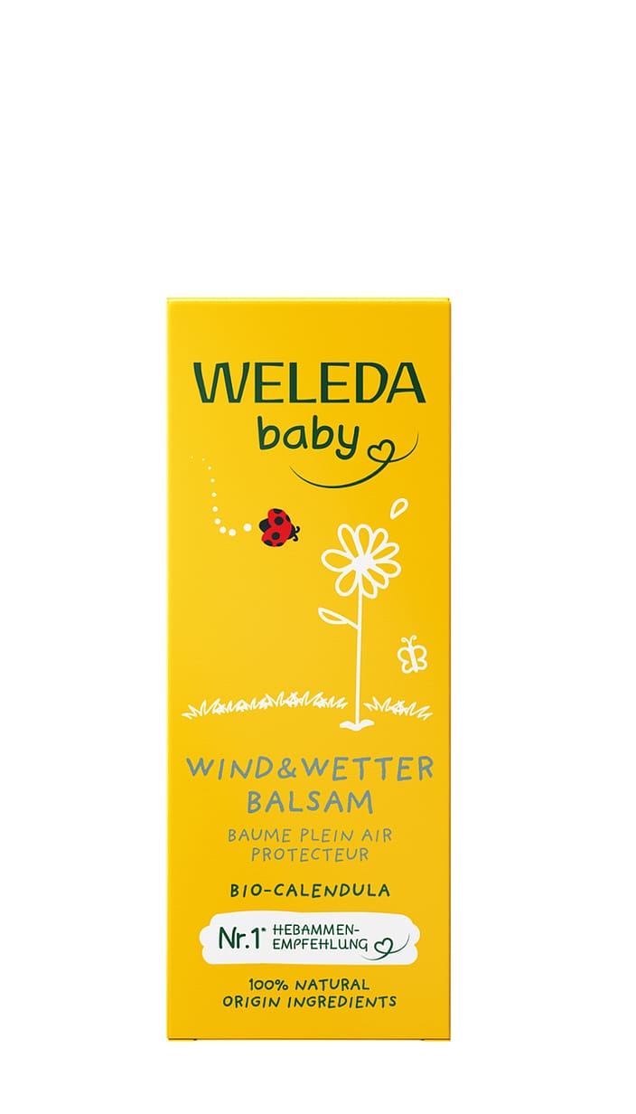 Ochronny krem dla dzieci na niepogodę i wiatr z nagietkiem lekarskim