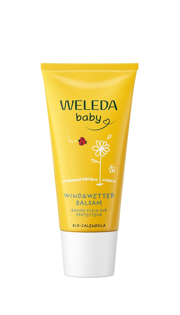 Ochronny krem dla dzieci na niepogodę i wiatr z nagietkiem lekarskim