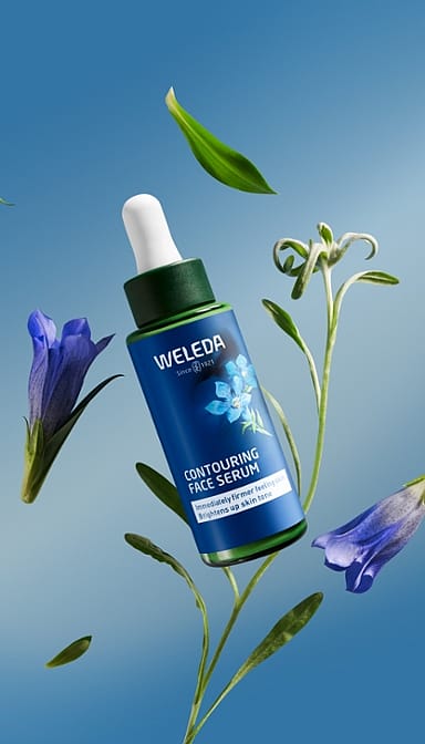 Konturujące serum do twarzy z goryczką letnią i szarotką alpejską