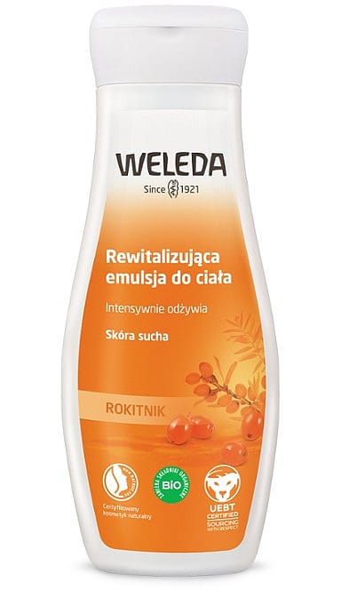 Rewitalizująca emulsja do ciała z rokitnikiem