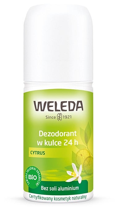 Cytrusowy dezodorant w kulce 24 h