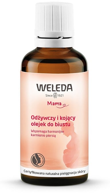 Odżywczy i kojący olejek do biustu