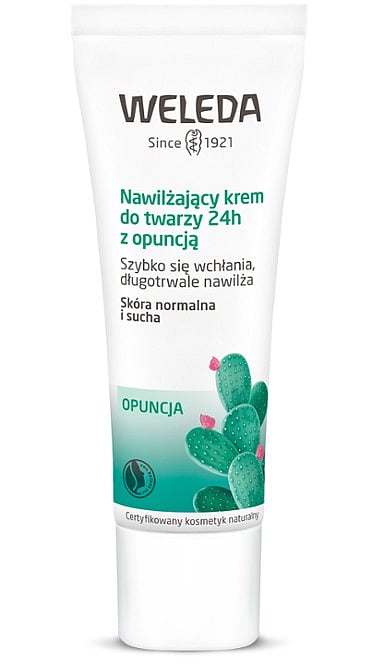 Nawilżający krem do twarzy 24h z opuncją