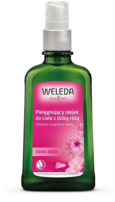 Pielęgnujący olejek do ciała z dziką różą