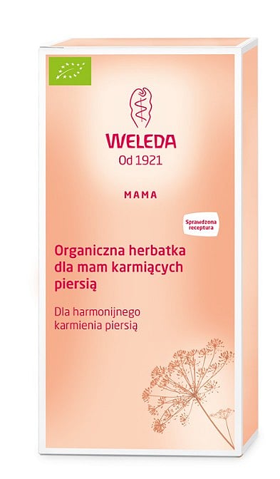 Organiczna herbatka dla mam karmiących piersią